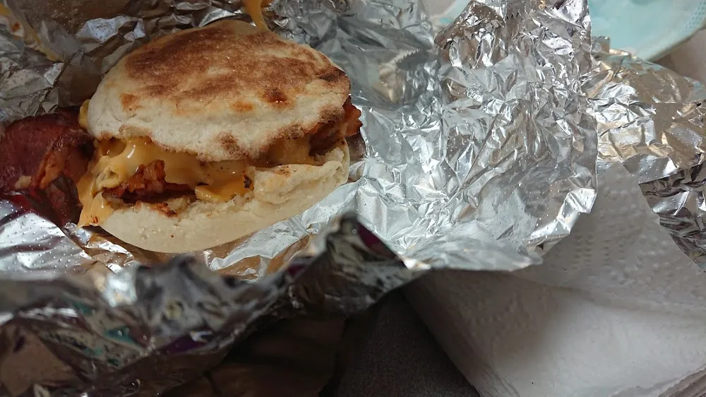 Bacon and Cheese Biscuit