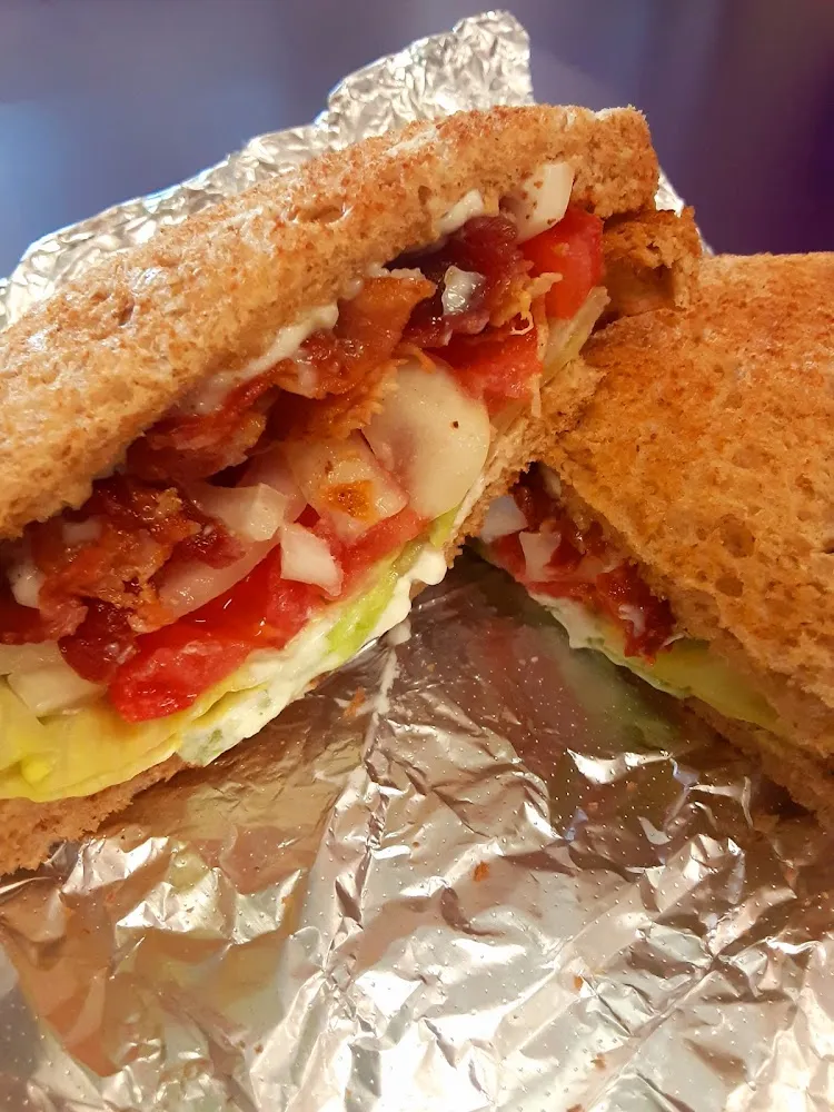 Bacon Lettuce and Tomato on Wheat